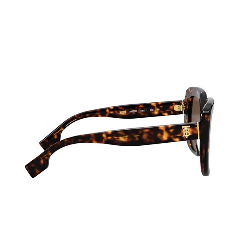Burberry CHARLOTTE Sunglasses 300273 dark havana - 3/4