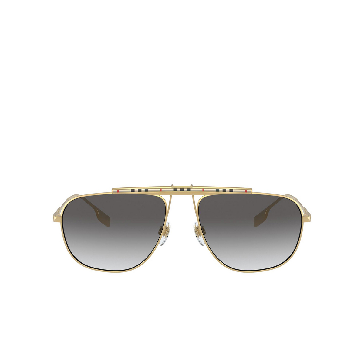 Burberry® Aviator Sunglasses: Dean BE3121 color Gold 101711 - 1/3.