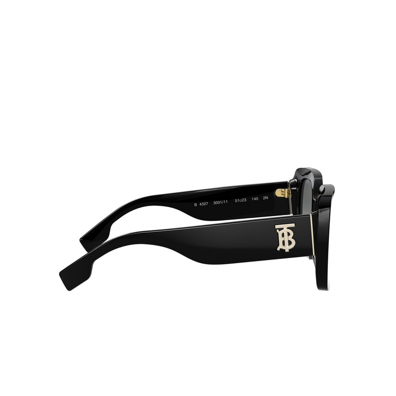 Burberry DELILAH Sunglasses 300111 black - 3/4