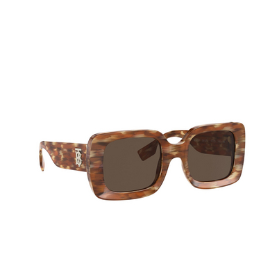 Burberry DELILAH Sunglasses 391573 brown - three-quarters view