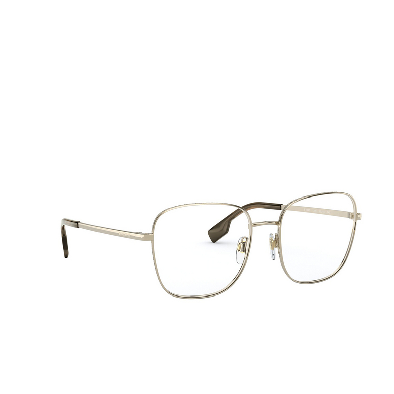 Burberry ELLIOTT Eyeglasses 1109 pale gold / black - 2/4
