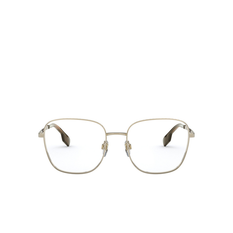 Burberry ELLIOTT Eyeglasses 1109 pale gold / black - 1/4