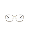 Gafas graduadas Burberry ELLIOTT 1308 gold / dark havana - Miniatura del producto 1/4