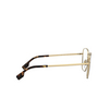 Burberry ELLIOTT Eyeglasses 1308 gold / dark havana - product thumbnail 3/4