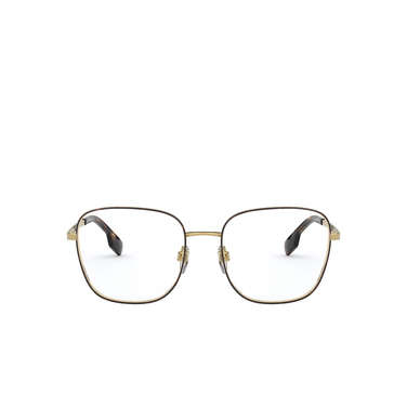 Burberry ELLIOTT Eyeglasses 1308 gold / dark havana - front view