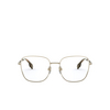 Burberry ELLIOTT Korrektionsbrillen 1309 pale gold - Produkt-Miniaturansicht 1/4