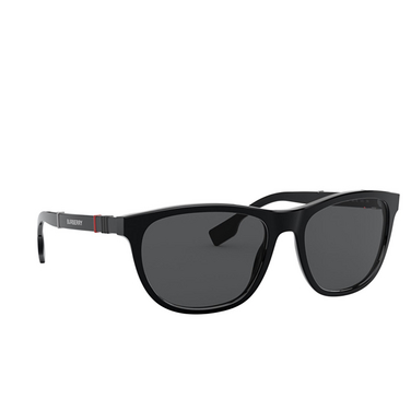 Burberry ELLIS Sunglasses 300187 black - three-quarters view