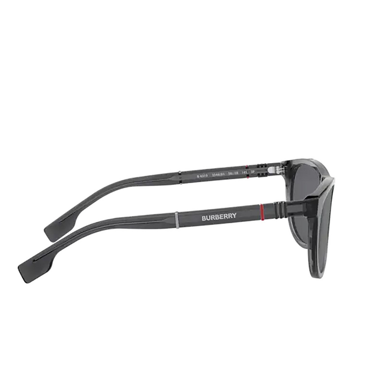 Burberry ELLIS Sunglasses 354481 transparent grey - 3/4