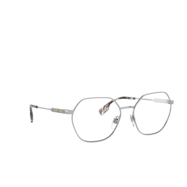 Burberry ERIN Eyeglasses 1005 silver - three-quarters view