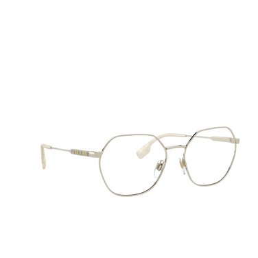 Burberry ERIN Eyeglasses 1315 light gold - three-quarters view