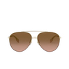 Gafas de sol Burberry FERRY 110913 light gold - Miniatura del producto 1/4