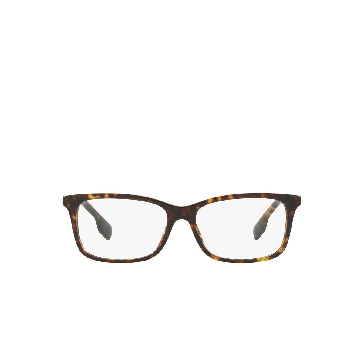 Burberry FLEET Eyeglasses 3002 Dark Havana - front view
