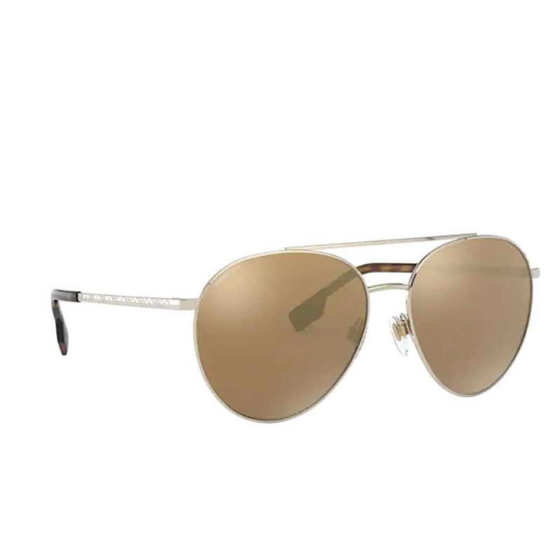 Burberry GLOUCESTER Sunglasses 11092T pale gold - 2/4
