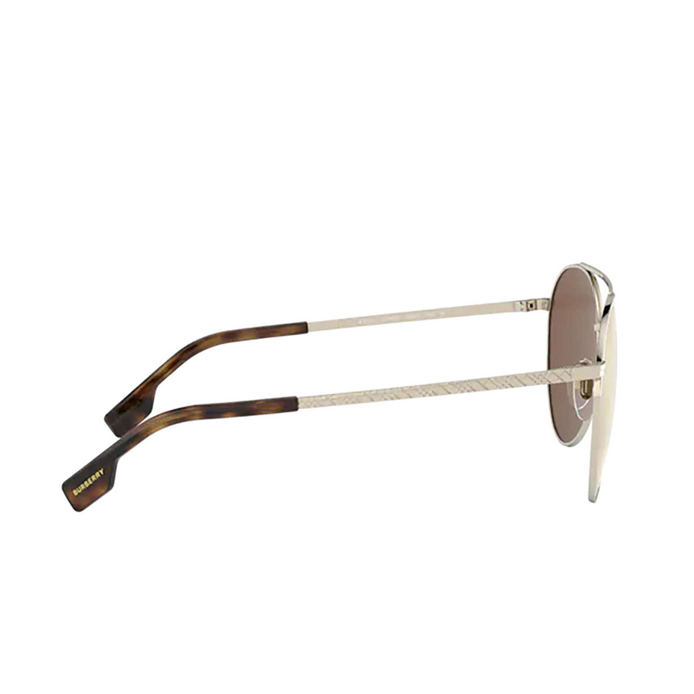 Burberry GLOUCESTER Sunglasses 11092T pale gold - 3/4