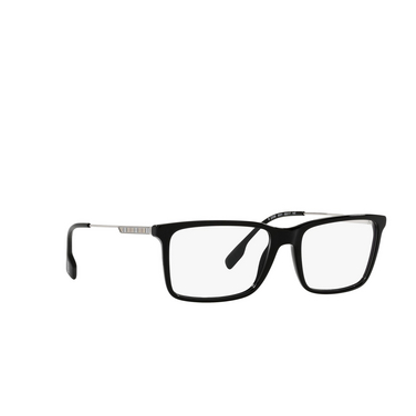 Burberry HARRINGTON Eyeglasses 3001 black - three-quarters view