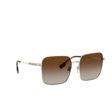 Burberry JUDE Sunglasses 110913 light gold - three-quarters view