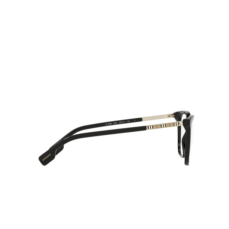 Burberry LEAH Eyeglasses 3001 black - 3/4