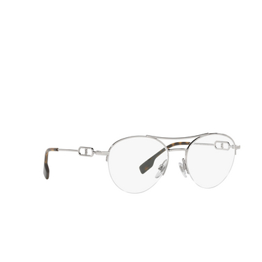 Burberry MARTHA Korrektionsbrillen 1005 silver - Dreiviertelansicht