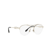 Burberry MARTHA Eyeglasses 1109 light gold - product thumbnail 2/4
