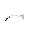Burberry MARTHA Eyeglasses 1109 light gold - product thumbnail 3/4