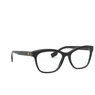 Burberry MILDRED Eyeglasses 3001 black - three-quarters view