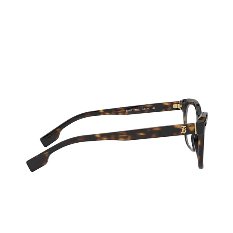 Burberry MILDRED Korrektionsbrillen 3002 dark havana - 3/4