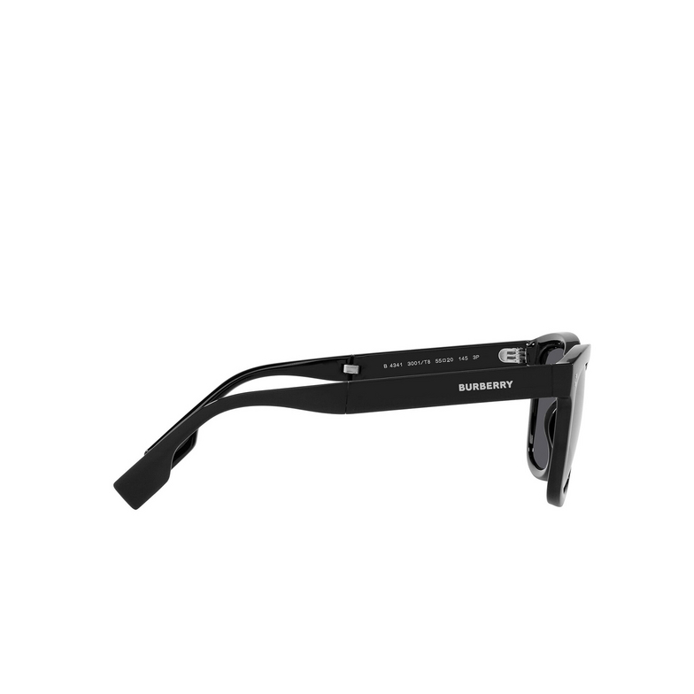 Burberry MILLER Sunglasses 3001T8 black - 3/4