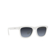 Burberry MILLER Sunglasses 3007K4 white - product thumbnail 2/4