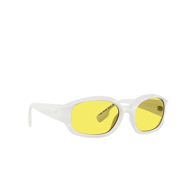 Burberry MILTON Sunglasses 300785 white - three-quarters view