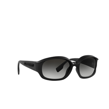 Burberry MILTON Sunglasses 34648G black - three-quarters view