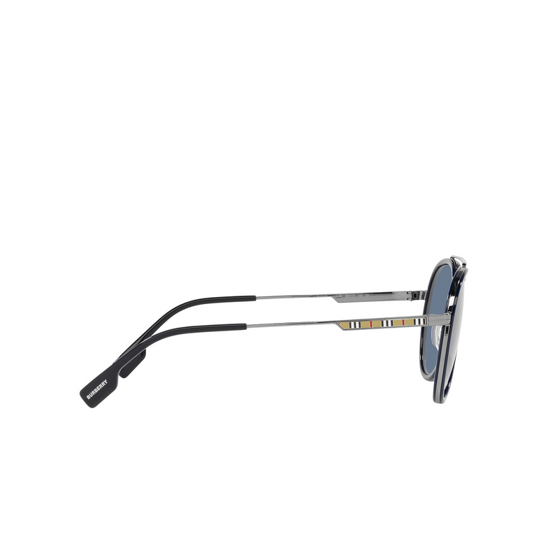 Burberry OLIVER Sunglasses 100380 gunmetal - 3/4