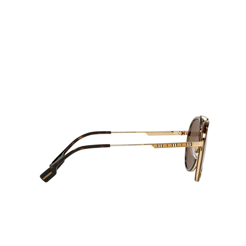 Burberry OLIVER Sunglasses 101773 gold - 3/4