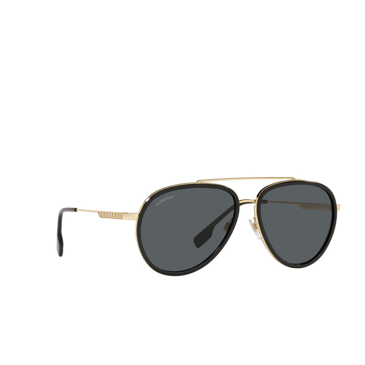 Burberry OLIVER Sunglasses 101787 Gold - three-quarters view