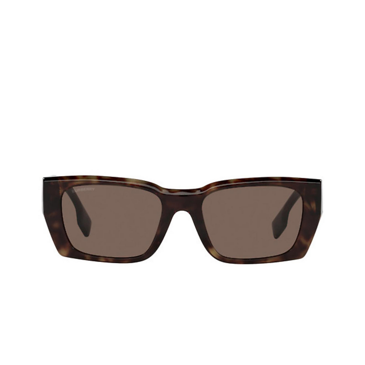 Burberry POPPY Sunglasses 392073 Dark Havana - front view