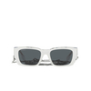 Occhiali da sole Burberry POPPY 392187 top white on transparent - anteprima prodotto 1/4