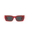 Lunettes de soleil Burberry POPPY 392287 top red on transparent - Vignette du produit 1/4
