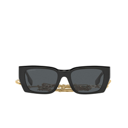 Burberry® Rectangle Sunglasses: Poppy BE4336 color Black 392887.