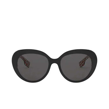 Gafas de sol Burberry ROSE 382287 top black on print tb red - Vista delantera