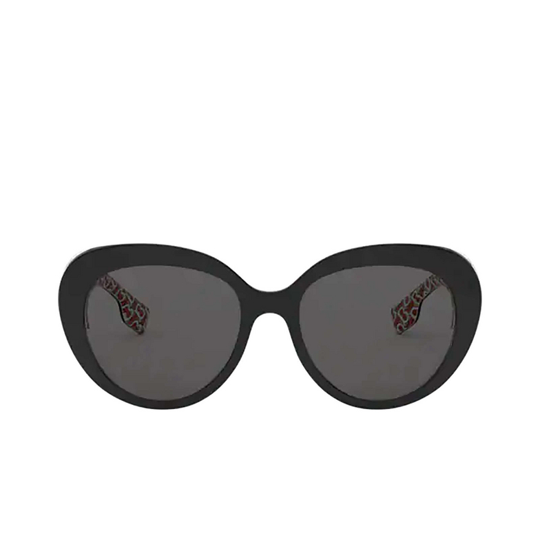 Gafas de sol Burberry ROSE 382287 top black on print tb red - 1/4