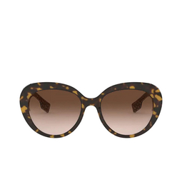 Burberry® Cat-eye Sunglasses: Rose BE4298 color Top Dark Havana On Tb Brown 382713.