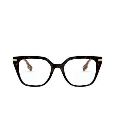 Burberry SEATON Eyeglasses 3827 top s9 on tb brown - front view