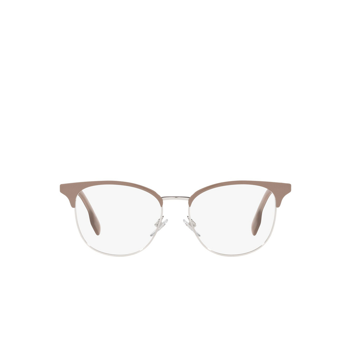 Burberry BE1355 Eyeglasses 1005 Silver / Brown - 1/4