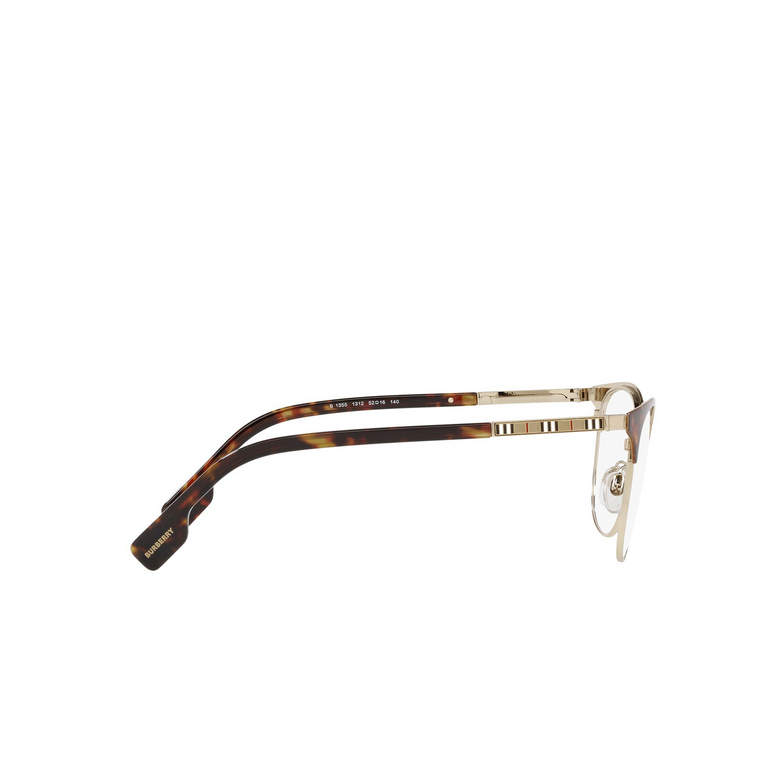 Burberry SOPHIA Eyeglasses 1312 light gold / havana - 3/4