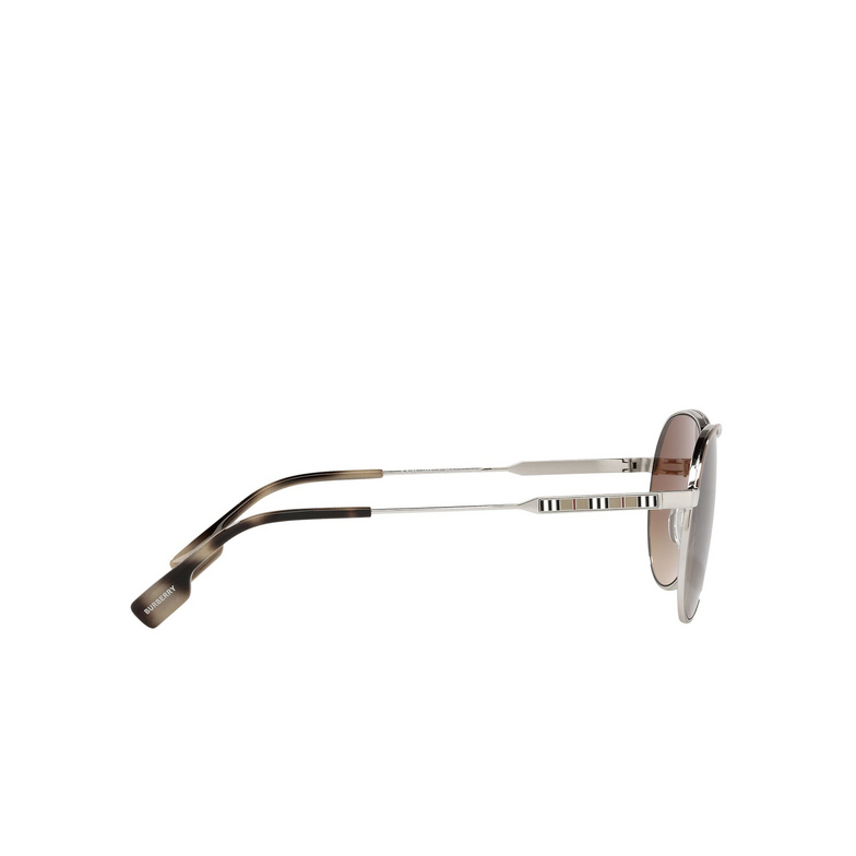 Burberry TARA Sunglasses 100513 silver / beige - 3/4