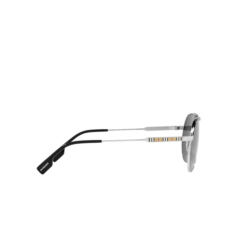 Burberry TARA Sunglasses 100587 silver / black - 3/4