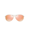 Burberry TARA Sunglasses 11097J light gold - product thumbnail 1/4