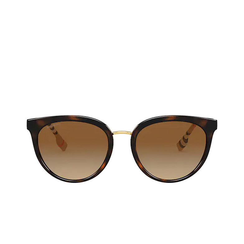 Burberry WILLOW Sunglasses 3854T5 dark havana - 1/4