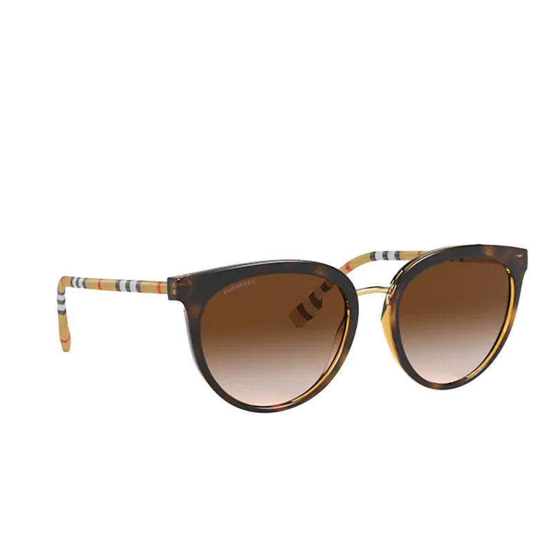 Burberry WILLOW Sunglasses 389013 dark havana - 2/4