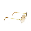 Cartier CT0002RS Sunglasses 001 gold - product thumbnail 2/4