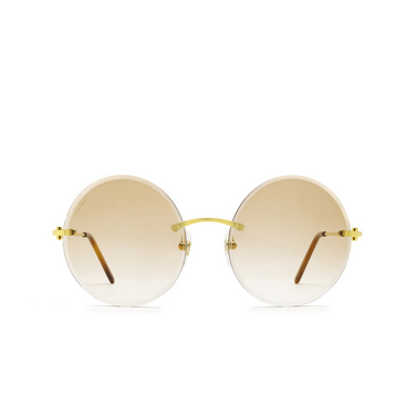 Cartier CT0002RS Sunglasses 001 gold - front view